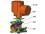 V型球閥調節性能和流動特性三維解析
