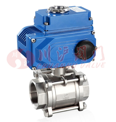 電動內螺紋球閥