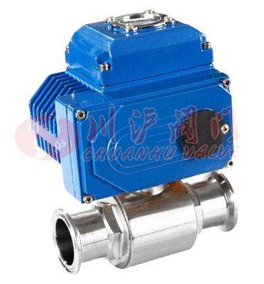 電動直通衛生級球閥
